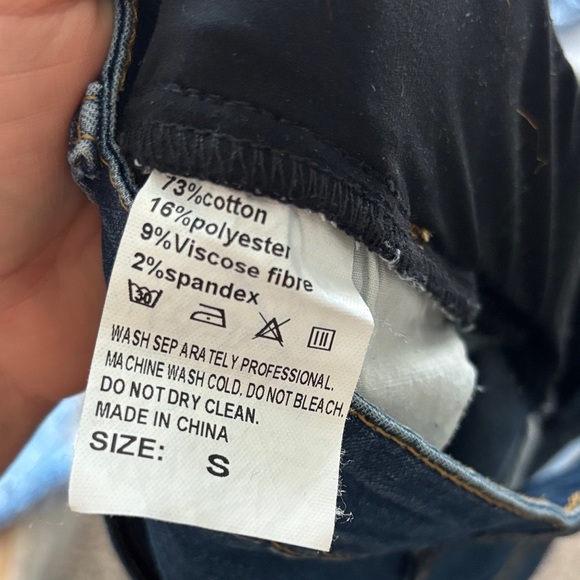 Stylish Blue Women's Jeans maternity - Picture 3 of 3